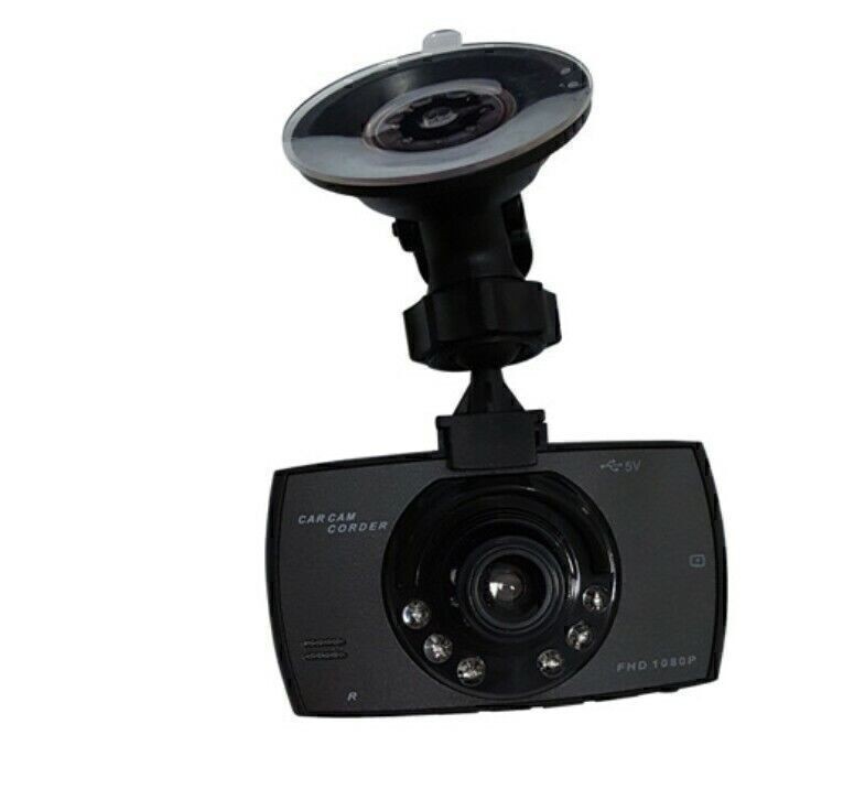 LCD Screen Car DVR Dash Cam Video Recorder G-Sensor 1080P Front Inside Camera