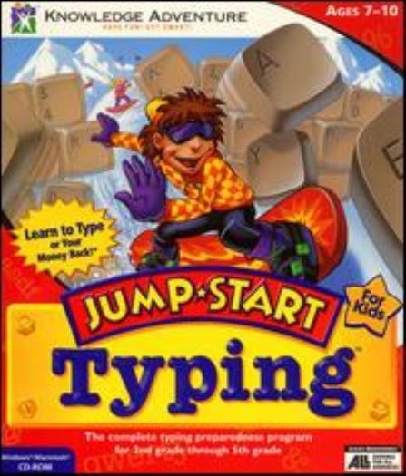 JumpStart Typing PC MAC CD kids learn type computer keyboard soccer robot game!
