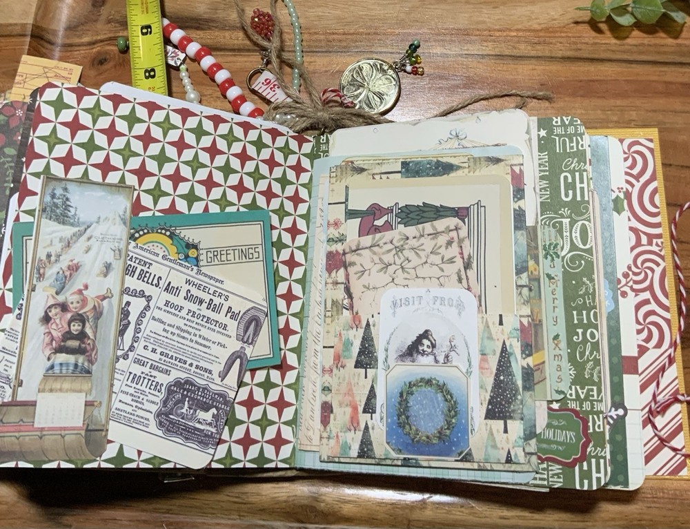 Christmas Handmade Junk Journal