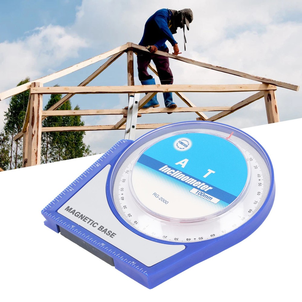 4x90 Degree Angle Finder Inclinometer Protractor Angle Measuring Locator Tool
