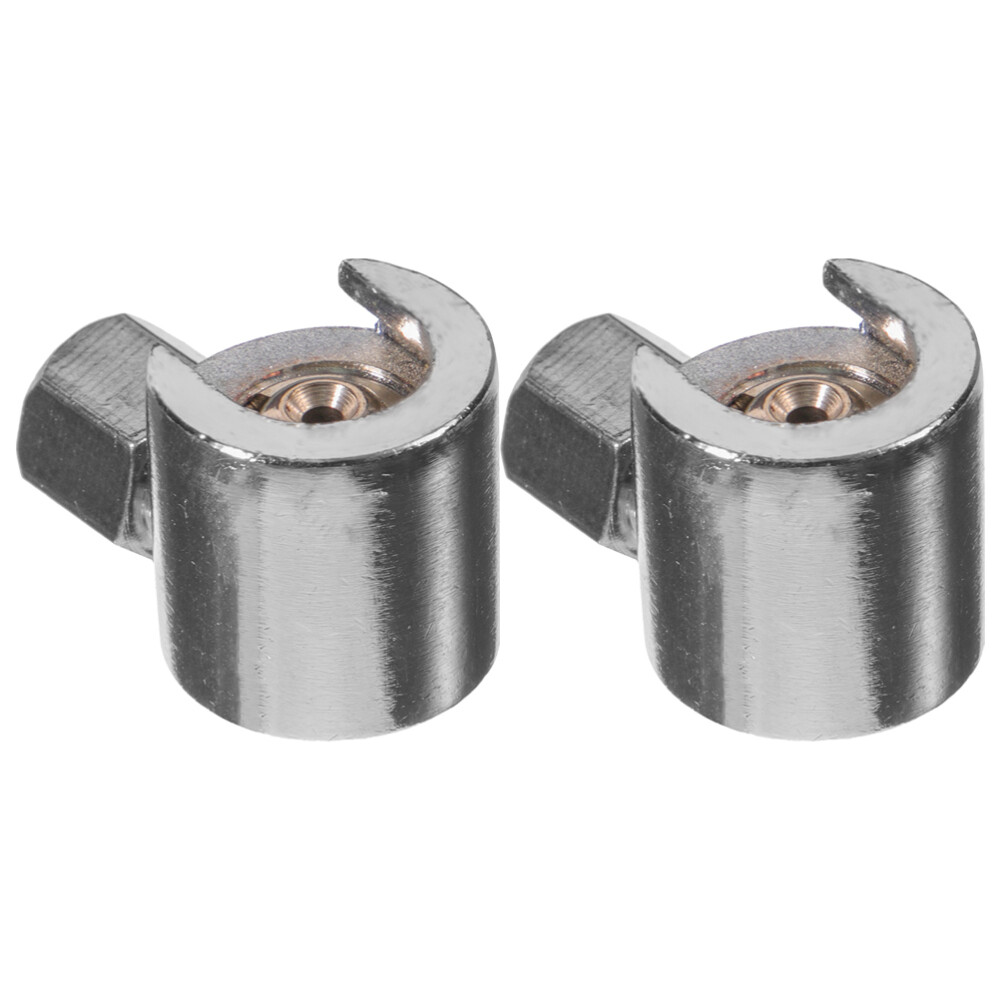2 Pcs Grease Nozzle Button Head Fitting Coupler Replacement Adapter