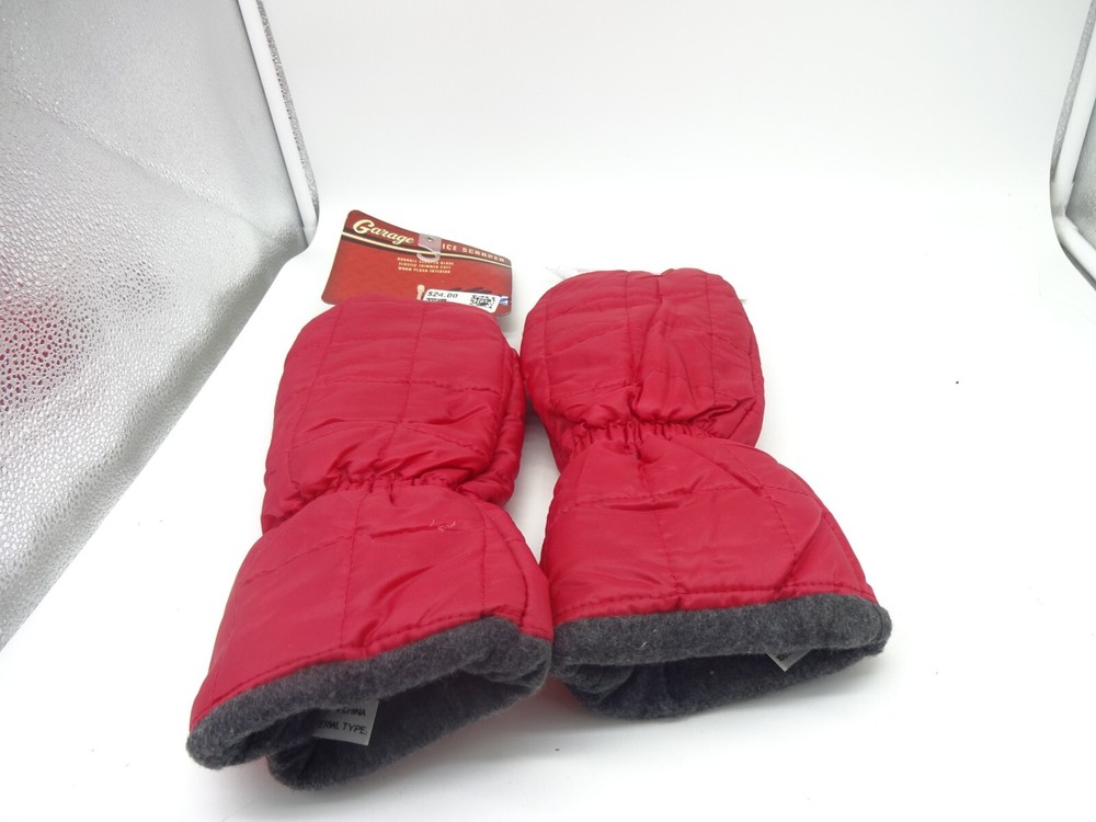 2 Pack SaddleBred Garage Ice Scraper Red Durable Scraper Blade Warm Interior RT