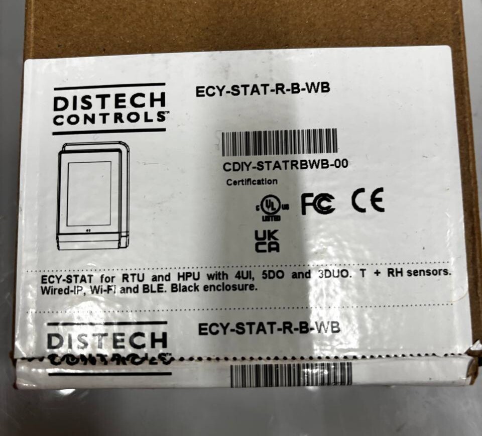Distech Eclypse ECY-STAT wifi thermostat
