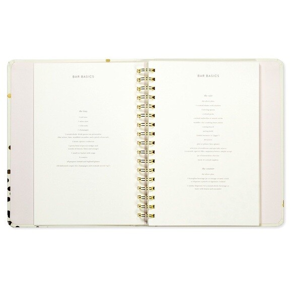 New Kate Spade Confetti Party Planning Book notebook