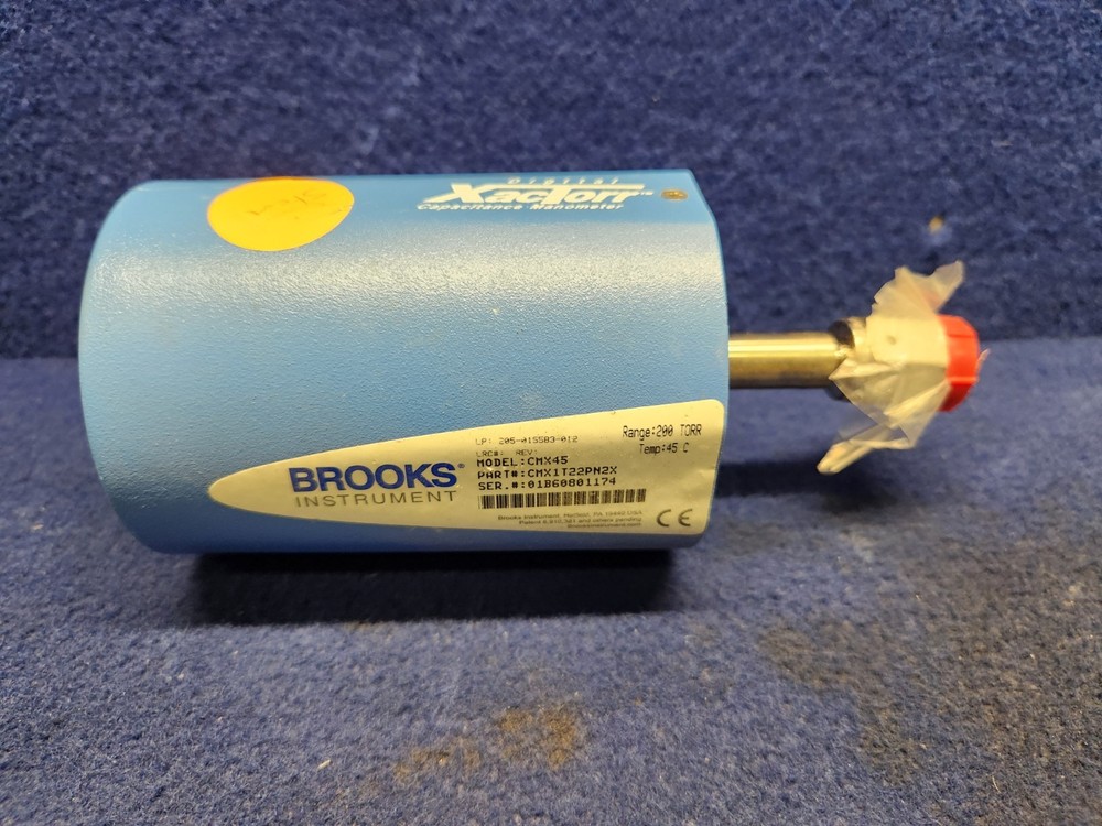 BROOKS XacTorr CAPACITANCE MANOMETER 200 Torr CMX45