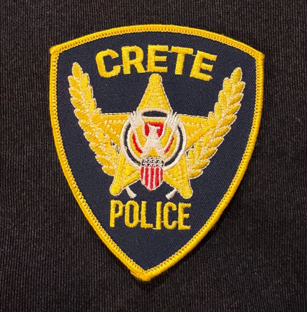 ILLINOIS IL CRETE POLICE PATCH SHERIFF PATCH POLICE PATCH