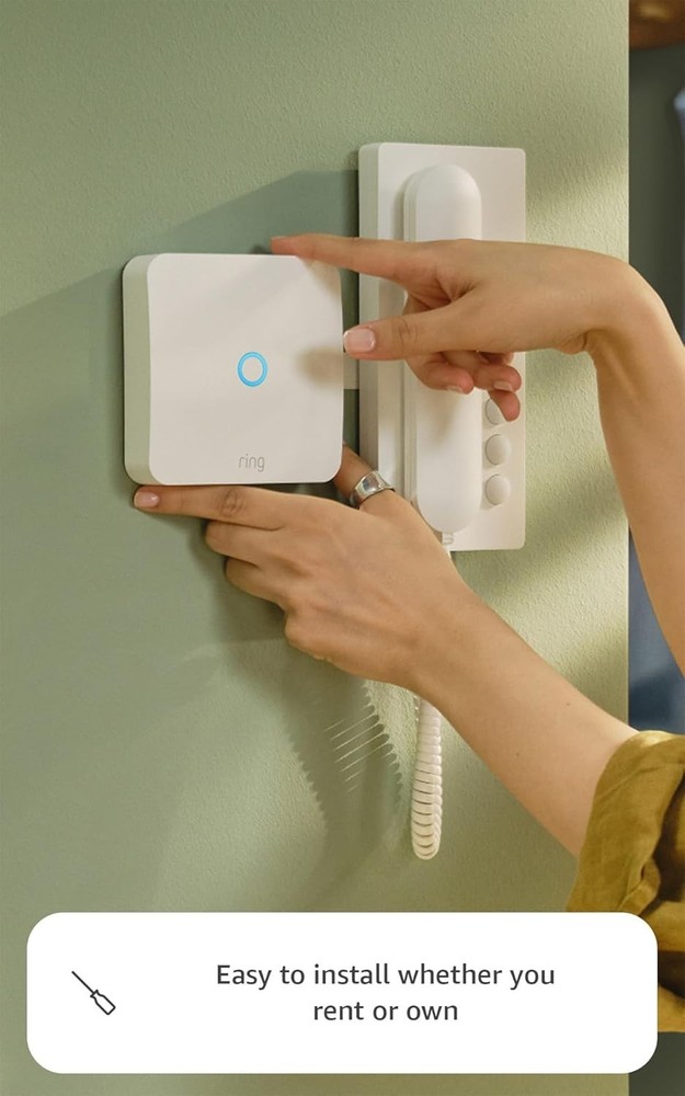 Ring Intercom Audio Smart System with Virtual Keys Remote Access DIY Setup