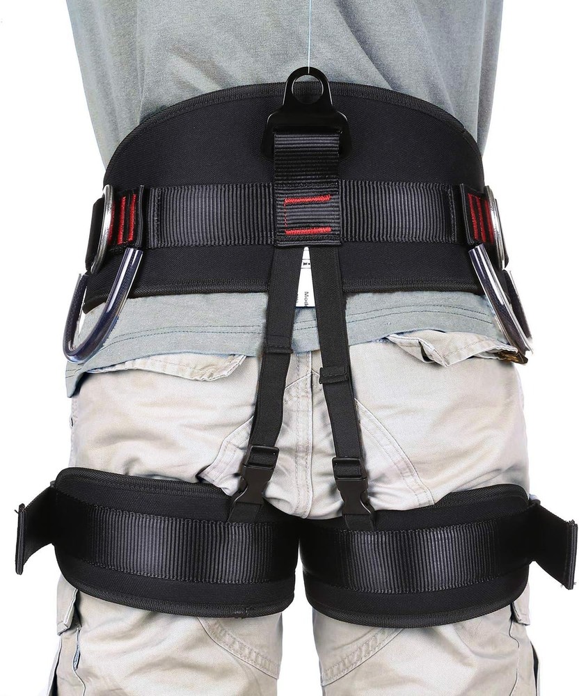Adjustable Thickness Climbing Harness Half Body Harnesses for Fire Rescuing Cavi