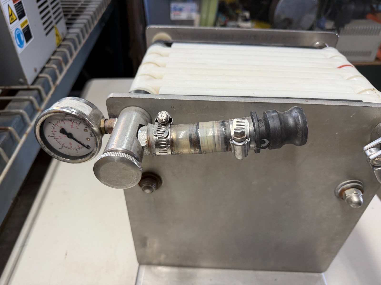 small Filter Press for wine or ?