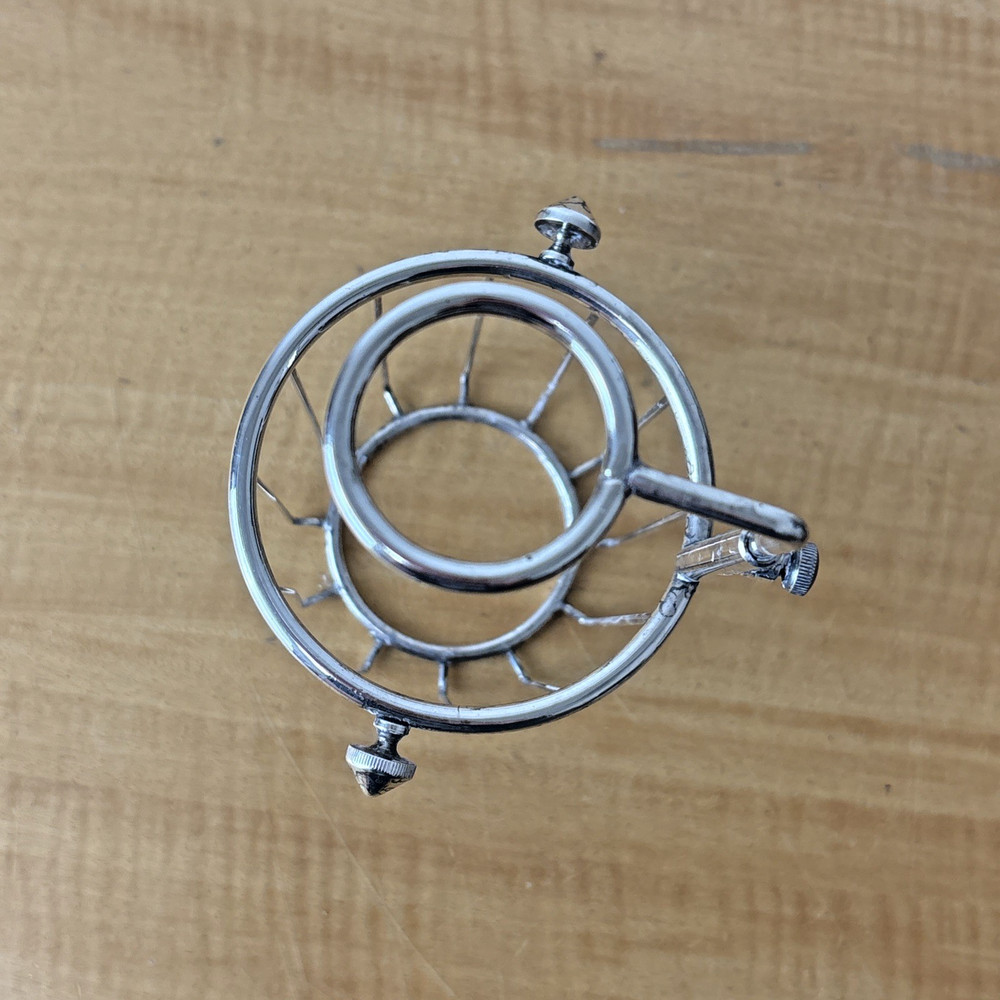 Vintage Gorham Silver Plate Wine Bottle Holder Pourer Art Deco Sculpture