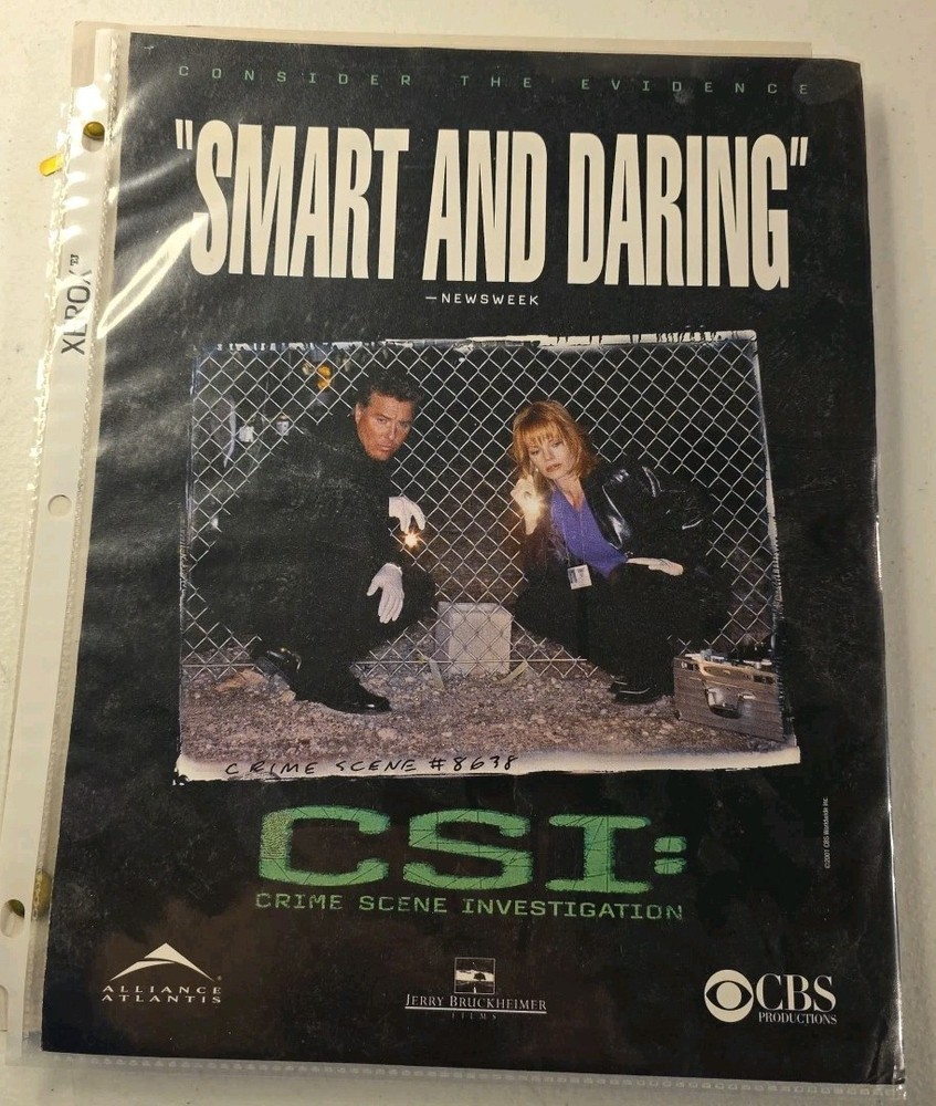 CSI Pilot Script "Smart & Daring" 2/29/00 3rd Draft