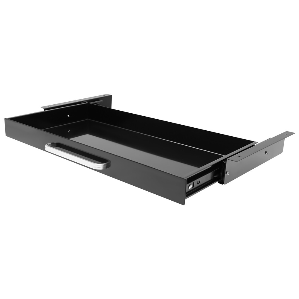 21.5” Under Desk Sliding Pull-Out Drawer – Smooth Storage Organizer