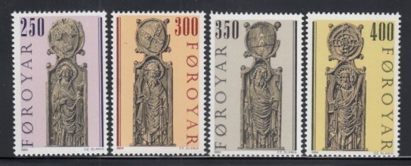 FAROE ISLANDS Pew Gables MNH set