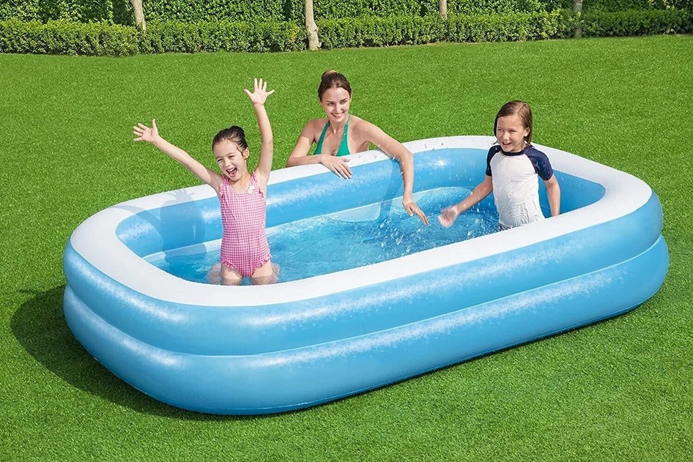 Bestway H2O Go Inflatable Rectangular 8-Foot Above Ground Pool #C687