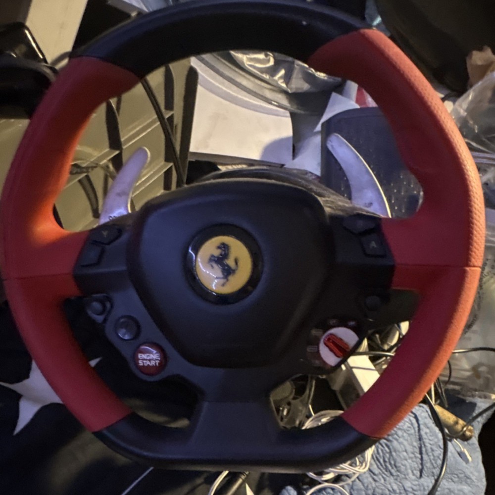 Thrustmaster Ferrari 458 Spider Racing Wheel & Pedals Wired Set
