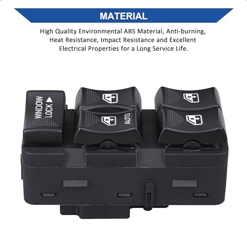 Power Master Window Switch 10283834 - Compatible with Chevy Impala 2000-2005,