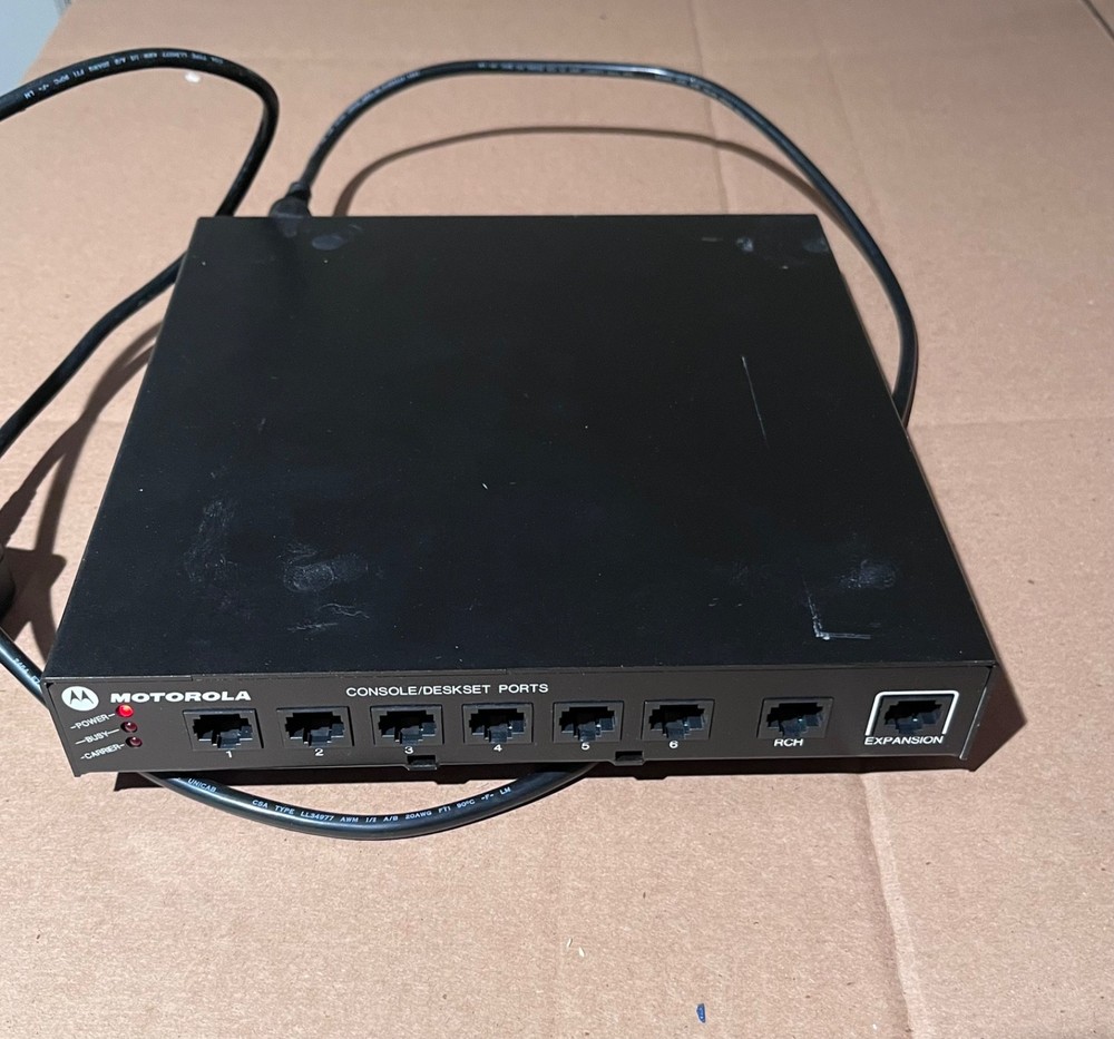 Motorola L3208A Digital Junction Box Controller GlobTek AC Adapter Cable