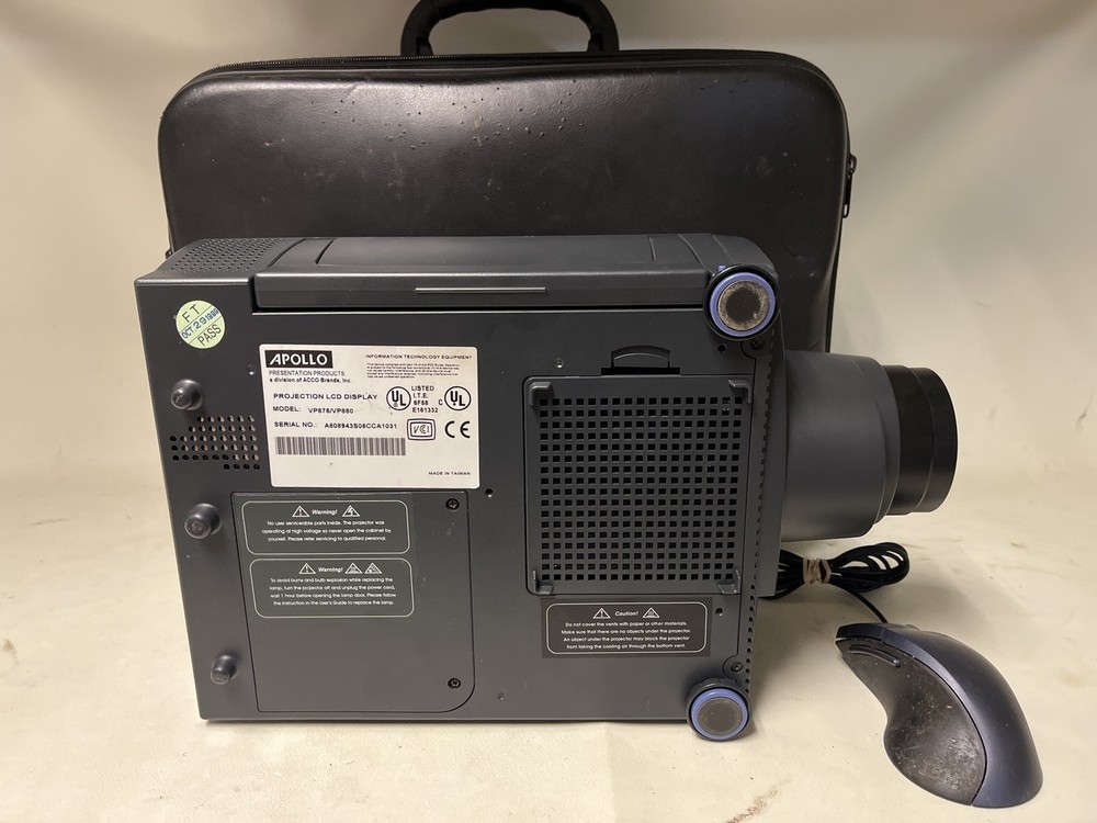 VINTAGE APOLLO VP875/VP880 OVERHEAD PROJECTOR