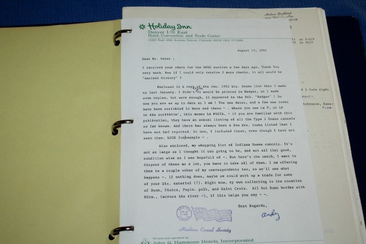 Wisconsin Badger Postal History Journal approx 1991 1999 BlueLakeStamps Useful!