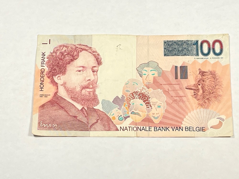 Belgium 100 FRANCS Ticket (10-41)