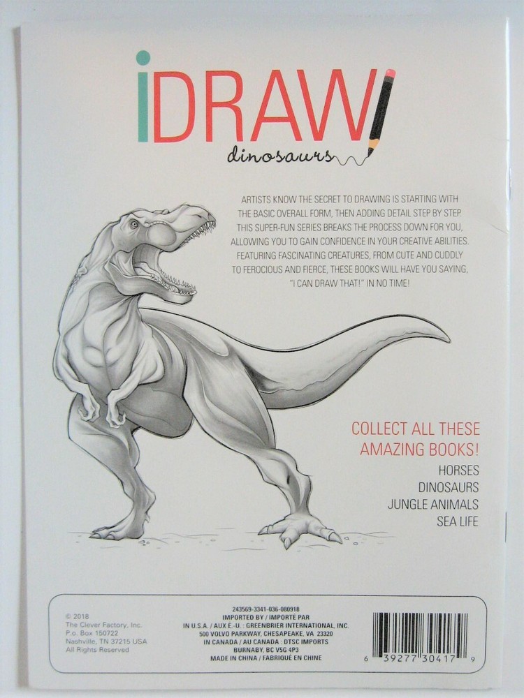 iDraw Dinosaurs Easy Step by Step Tutorials Intermediate and Advanced Level