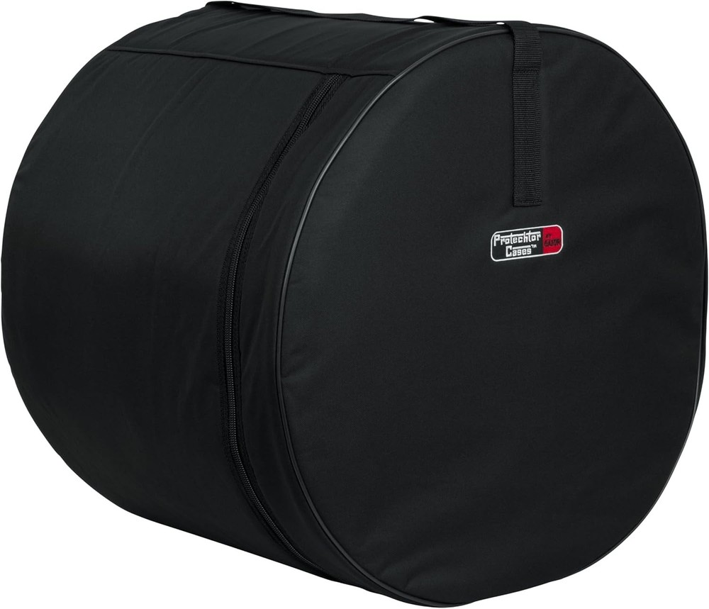 Protechtor Padded Drum Bag - 20" x 18" Kick Drum Case with Durable Design