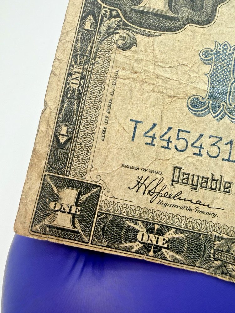 1899 $1 Silver Certificate “Black Eagle” Note Speelman / White Extremely RARE!!