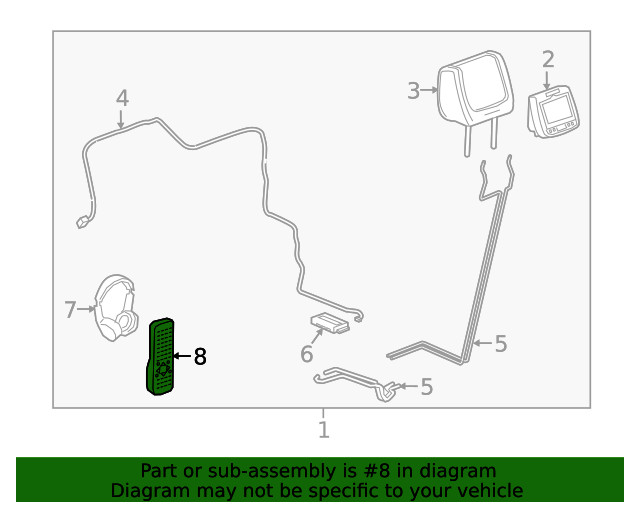 Genuine GM Remote Control 23313605