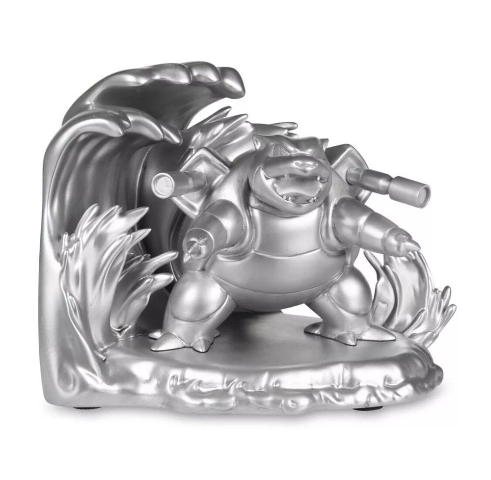 Pokemon Center Blastoise Kanto Final Evolution Bookend Home Decor NEW IN BOX