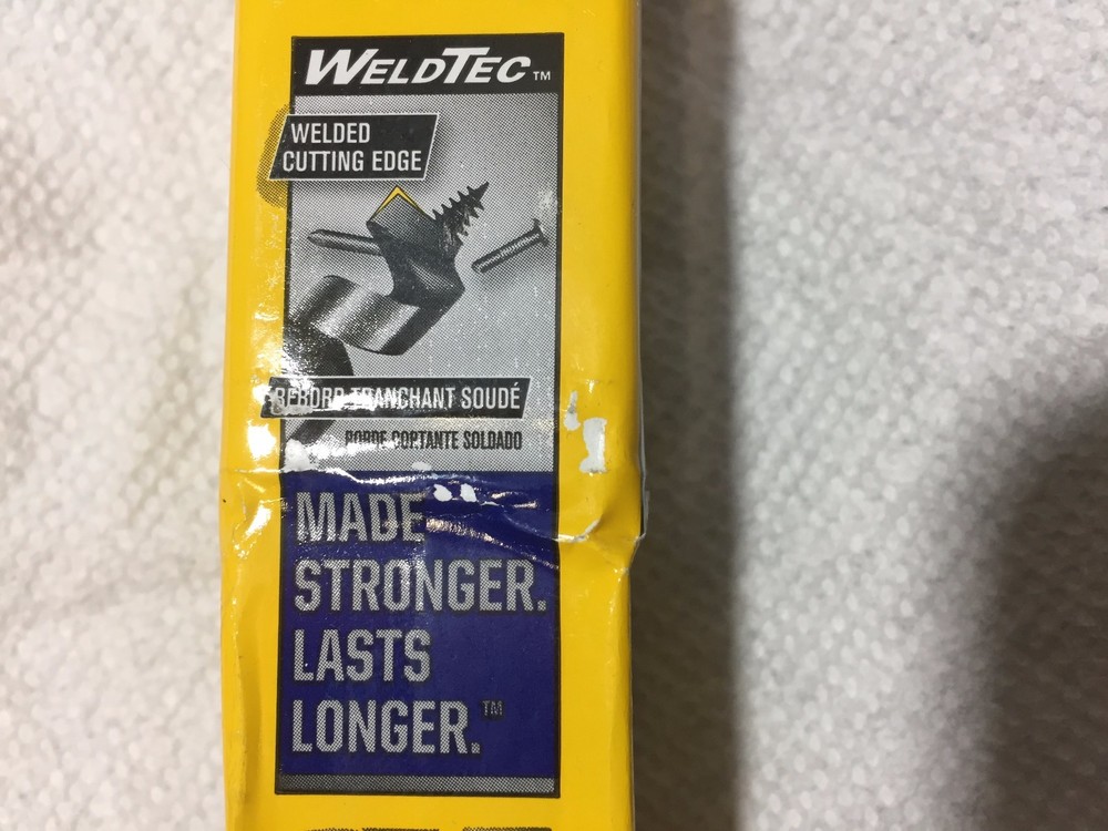 IRWIN 1779345 SHIP AUGER BIT WITH WELDTEC - 1" X 7.5"