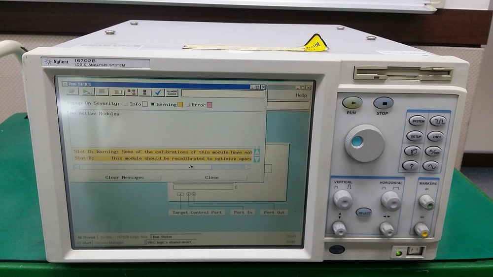 Agilent Logic Analyzer 16702B US41490463  no accessories