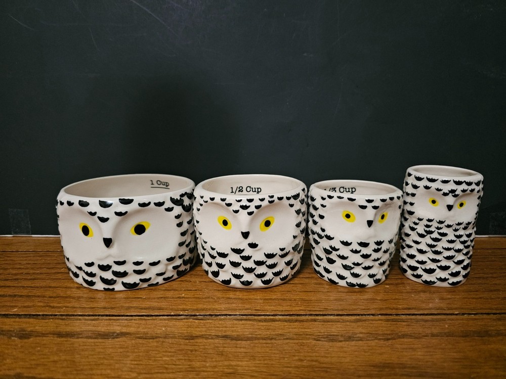 CUTE OWL MEASURING/NESTING CUPS