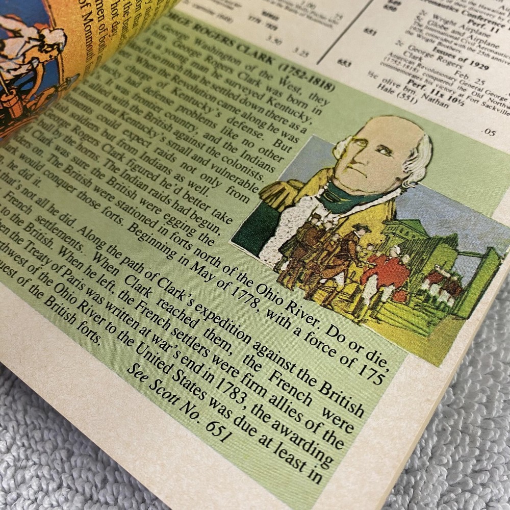 Vintage Scott Stamps & Stories 4th Ed USPS 1978 Stamp Values Book Guide USA