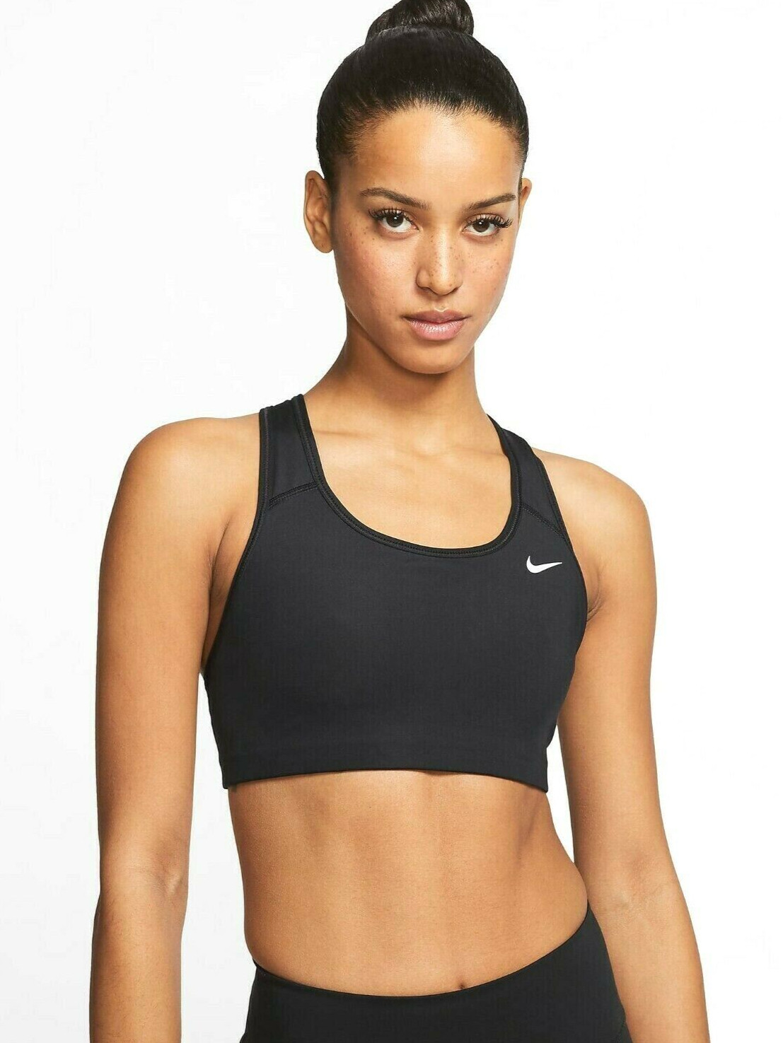 NEW! Nike [L] Women's Non Padded Sports/Yoga/Pickleball Bra, Black BV3900-010