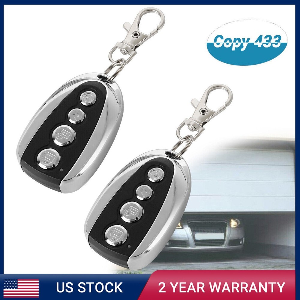 2PCS Backup Remote Control Key For Automatic Sliding Gate Door Operator Opener