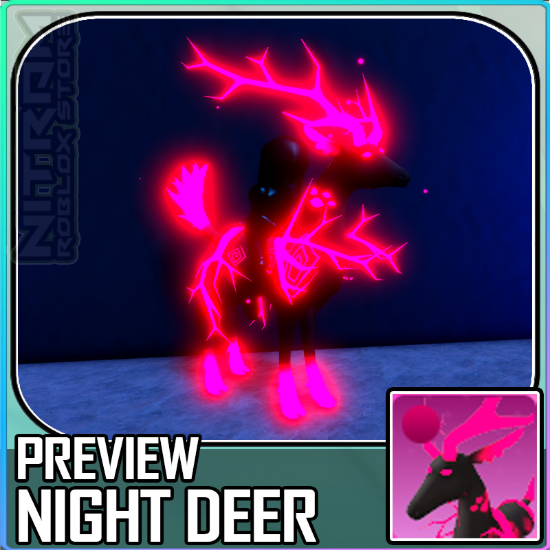 World Zero WZ - NIGHT DEER MOUNTS - DIFFERENT HEXES - PREVIEWS INSIDE !