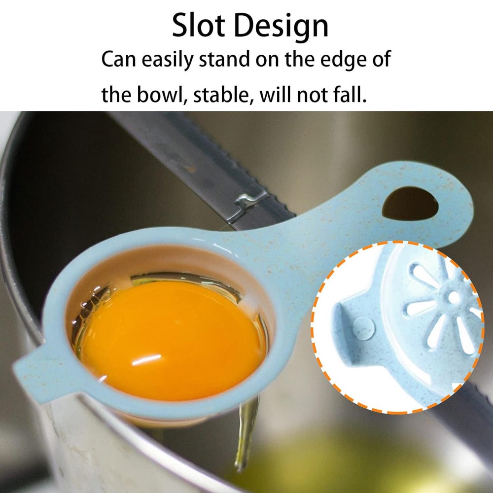 Egg Separator Egg Yolk White Separator Tool Egg Yolk Remover Cool Gadget Egg ...