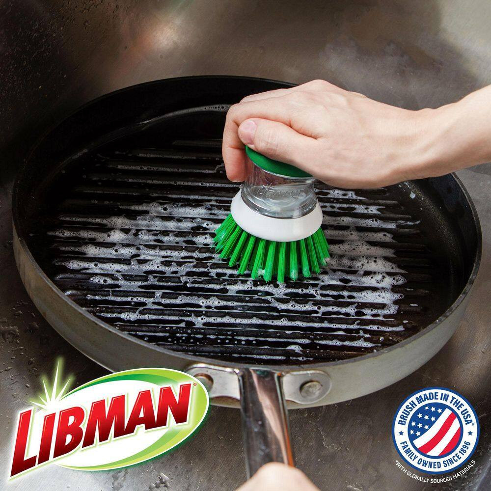 Dishwashing Palm Scrub Brush (12-Pack)