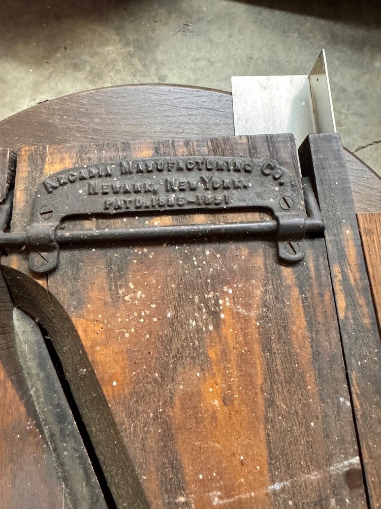 Antique Arcadia Meat Slicer