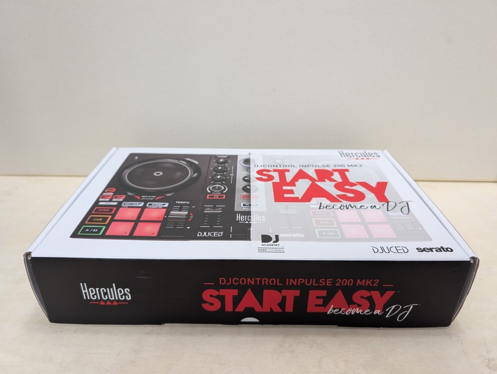 Hercules DJControl Inpulse 200 MK2 - Portable 2-Channel DJ Controller