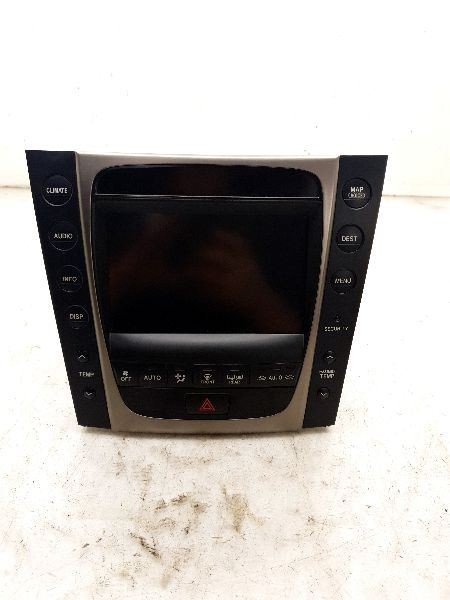 07 LEXUS GS450H INFO NAVIGATION DISPLAY SCREEN 2GRFSE 86111-30550
