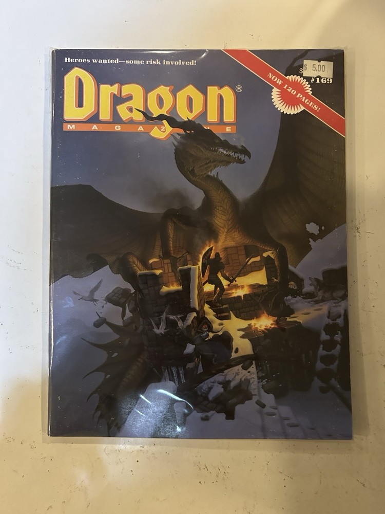 TSR: Dragon Magazine: Issue #169