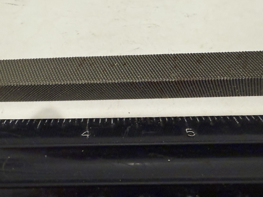 New Heller 10” Square Second Cut File, 3/8" Square