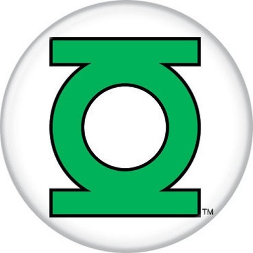 DC Comics Green Lantern Logo Licensed 1.25 Inch Button 81082