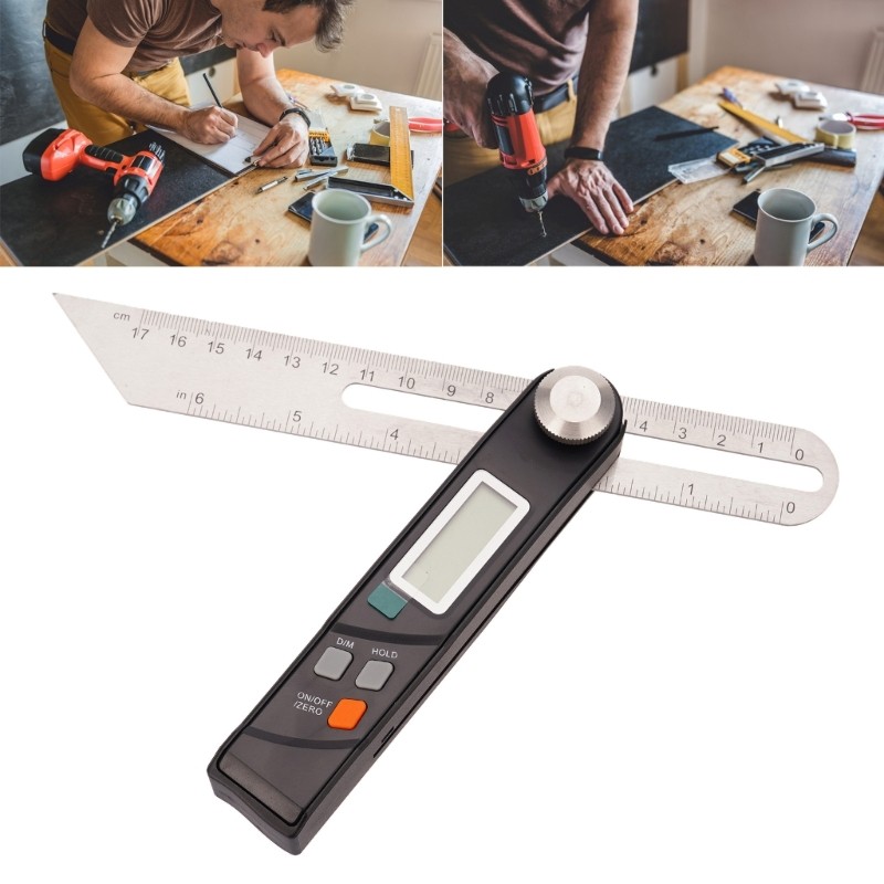 User Friendly Digital Bevel Convenient Digital Angles Find for Woodworking