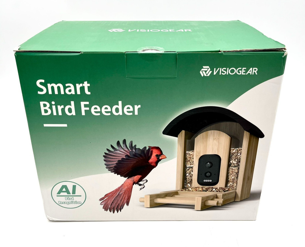 NEW Smart Bird Feeder Visiogear With High Resolution Camera