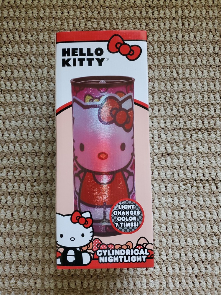 Hello Kitty Cylindrical Night Light