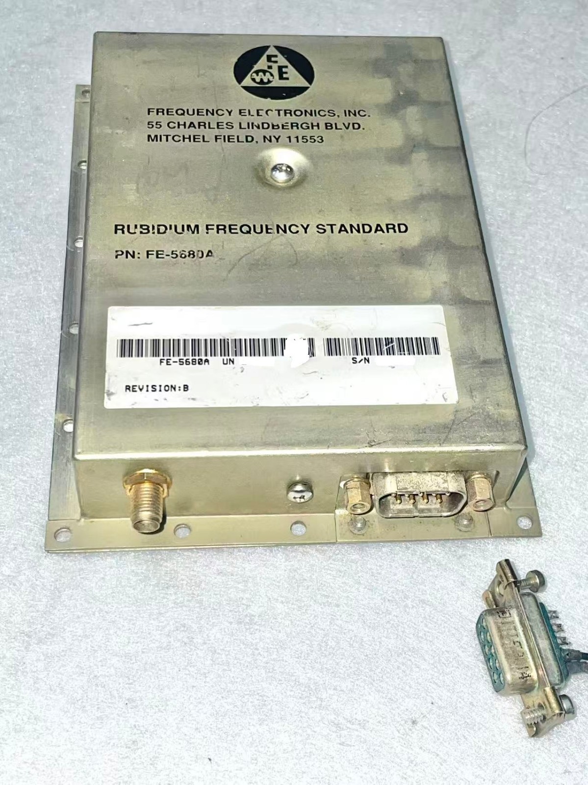 FE5680A Rubidium Oscillator output 10MHz 1PPS +15V Free shipping