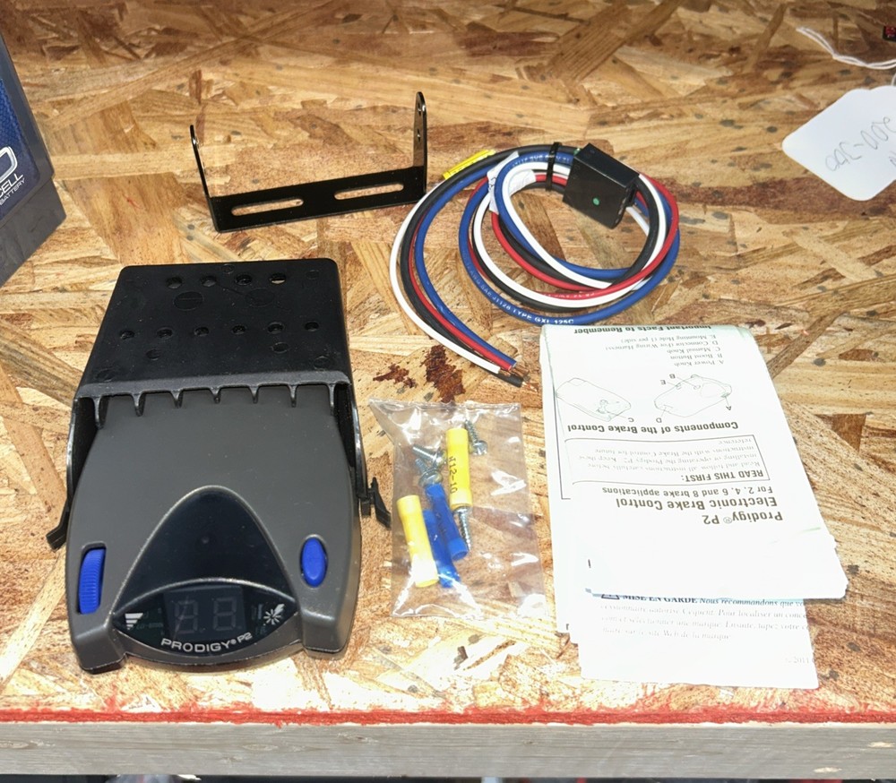 Tekonsha Prodigy P2 Electronic Brake Controller, Untested As Is!