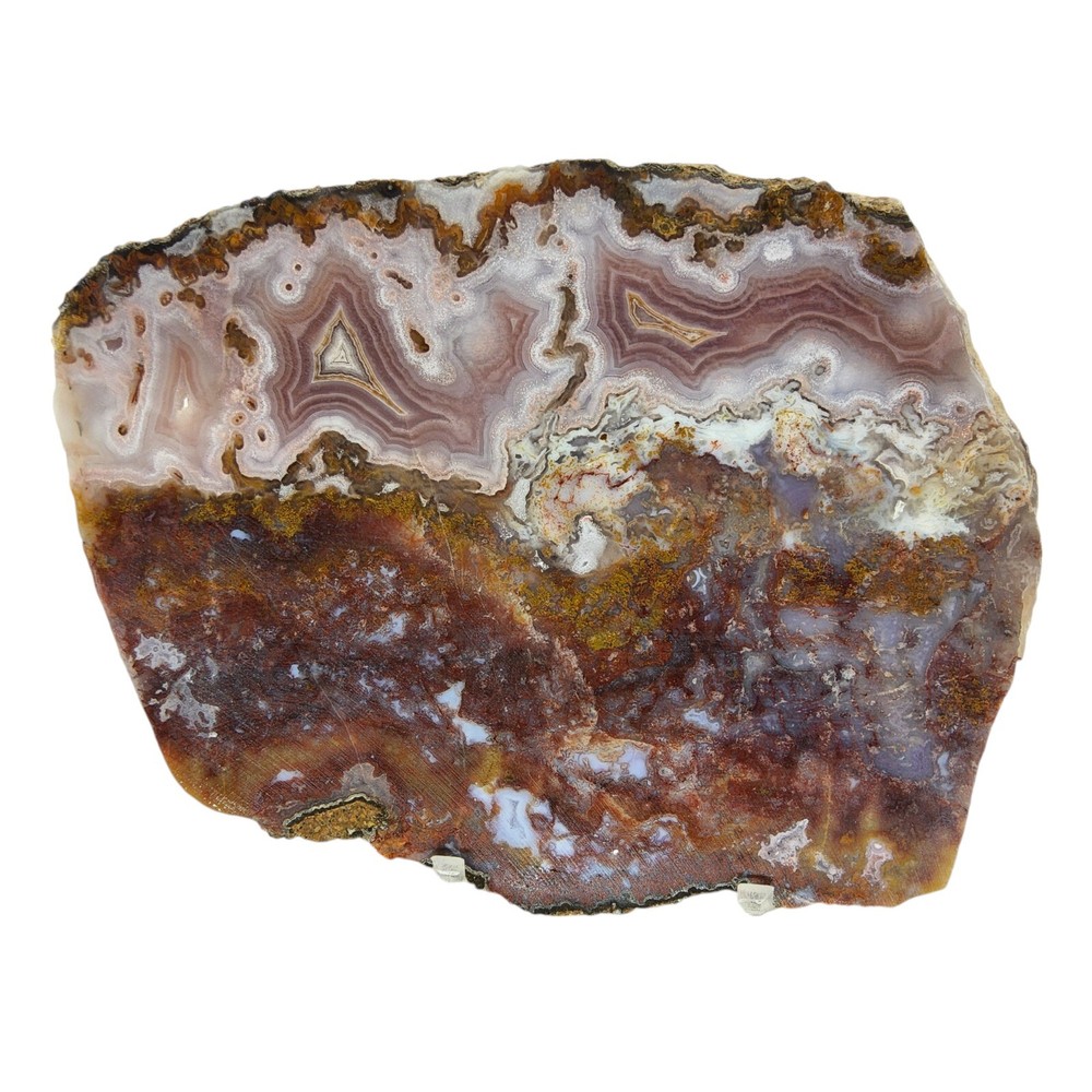 Moroccan Agate, slab, cabbing rough, lapidary, #R-6391